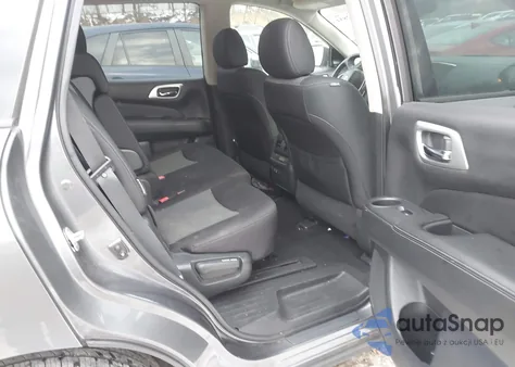 2019 Nissan Pathfinder Sv z USA, uszkodzony, nr VIN 5N1DR2MM8KC604568